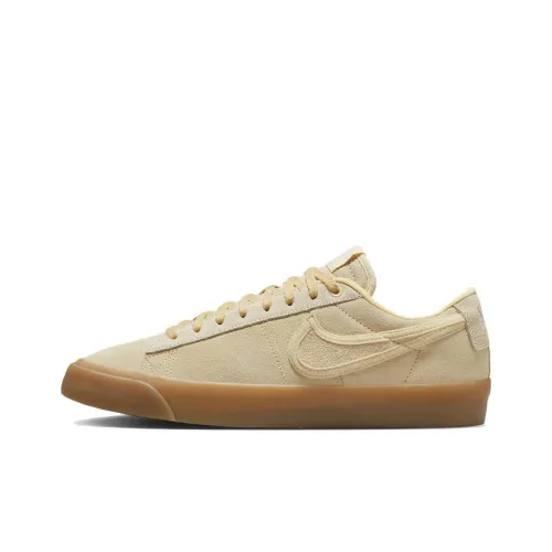 Nike Blazer Low Топ Скейтборд Кроссовки Унисекс Коричневый