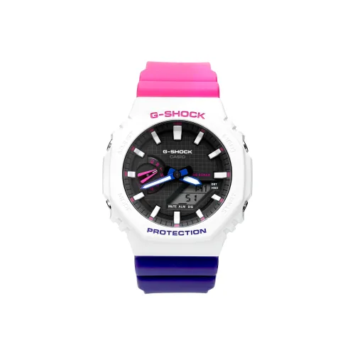 CASIO г SHOCK Collection Кварцевый механизм Смола Ремешок Часы Мужские Циферблат Серый GA 2100THB 7A