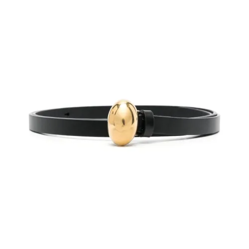 JIL SANDER Кожаные ремни, черные, женские