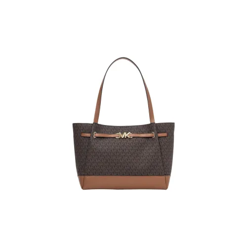 MICHAEL KORS Холст Тоут Сумка Сумка для покупок Сумка Сумка через плечо Женская Коричневая