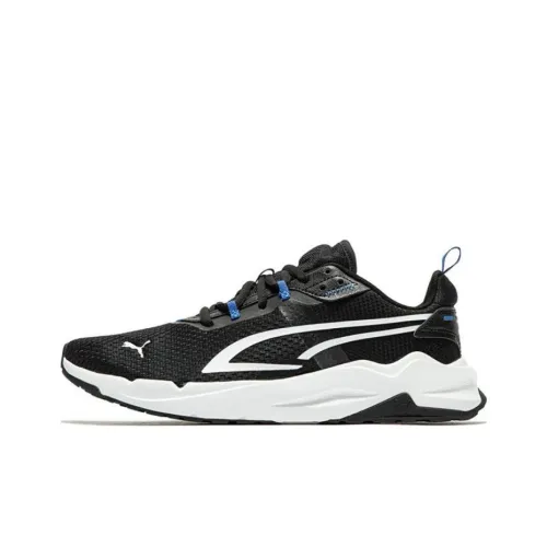 PUMA Stride Амортизация Износостойкий Низкий Топ Casual Унисекс Черный Синий