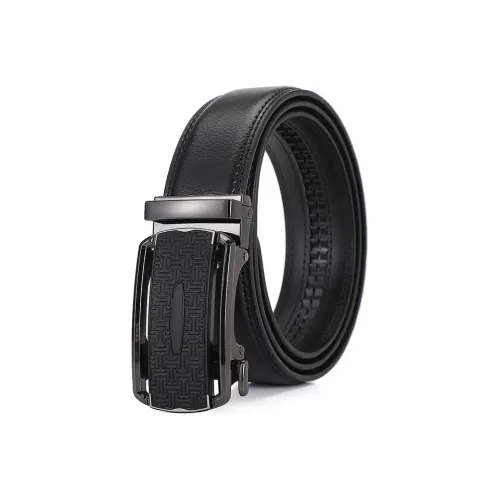 KENMO Тонкий и Элегантный Деловой Повседневный Стиль Удобная Автоматическая Застежка Ширина 3,5 см Набор в Подарочной Коробке Кожаные Ремни Мужские