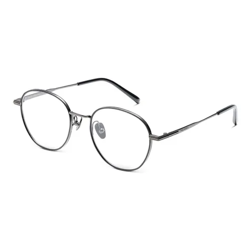 MUJOSH Пластина And Металл Овал Оправы для очков Унисекс