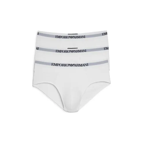 EMPORIO ARMANI FW23 Трусы Мужские 3 упаковки белый