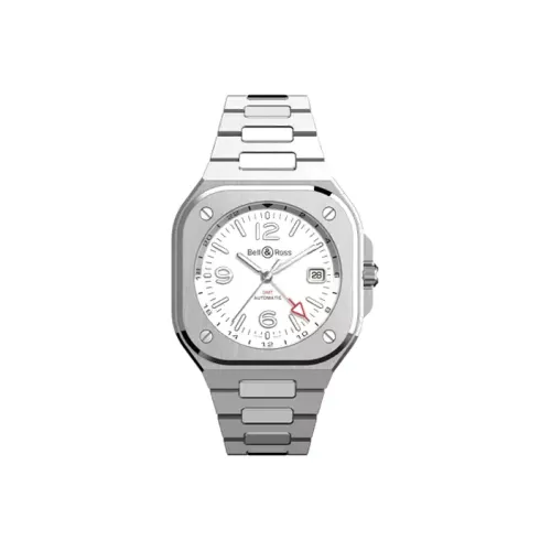 Bell & Ross Автоматический Механический Часы для Мужчин 41 мм Белый