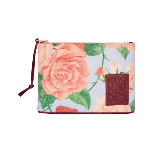 LOEWE Ткань Клатч Женские Многоцветный