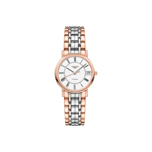LONGINES Fashion Collection Автоматический Механический Механизм Женские Часы 30MM Белый Циферблат