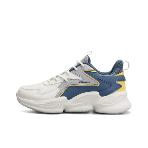 QIAODAN Водонепроницаемый и Дышащий Легкий Низкий Топ Повседневные Беговые Кроссовки Мужские Белый Синий