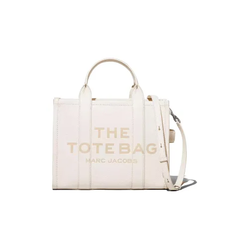 MARC JACOBS Full GRAIN LEATHER Тоут Сумка Сумка для покупок Сумка через плечо Сумка среднего размера Женская Белая