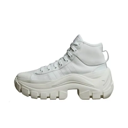 Adidas Originals NIZZA Hi Xy22 Амортизация Износостойкий Высокий Топ Спортивная Повседневная Обувь Женская Белая