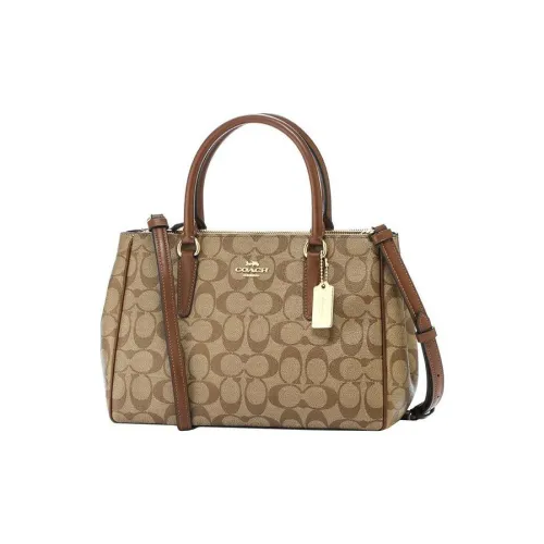 COACH Сумка-тоут Сумка для покупок Сумка через плечо Сумка для женщин Коричневый