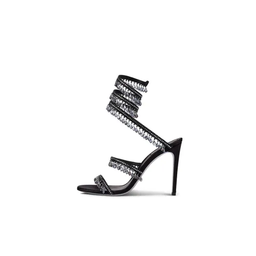 RENE CAOVILLA One Ремешок Сандалии Женские Черные