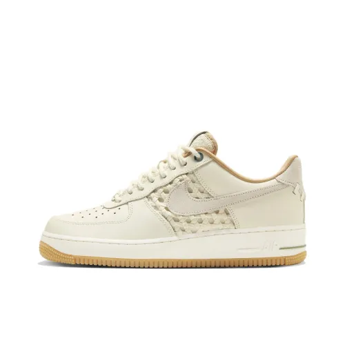 Nike Air Force 1 Low Топ Скейтборд Кроссовки Унисекс Экрю