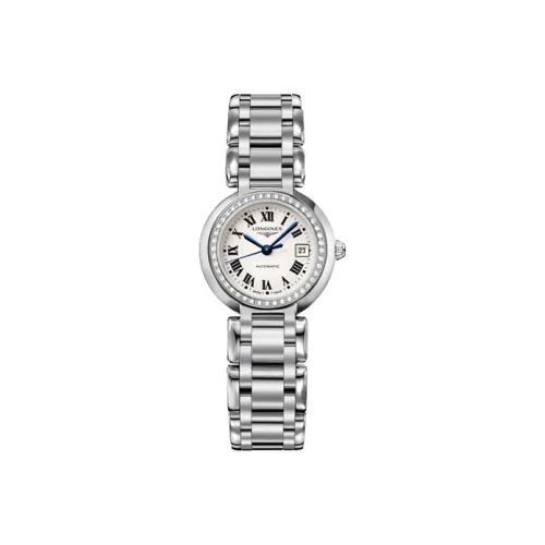 LONGINES Heart Moon Collection Автоматический Механический Механизм Женские Часы 26,5 мм Белый Циферблат