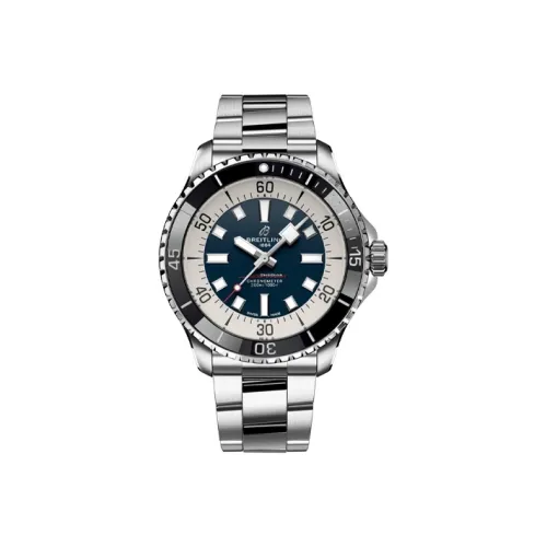 Breitling Автоматический Механический Часы Мужские Super Ocean Collection 44мм*12,62мм Синий