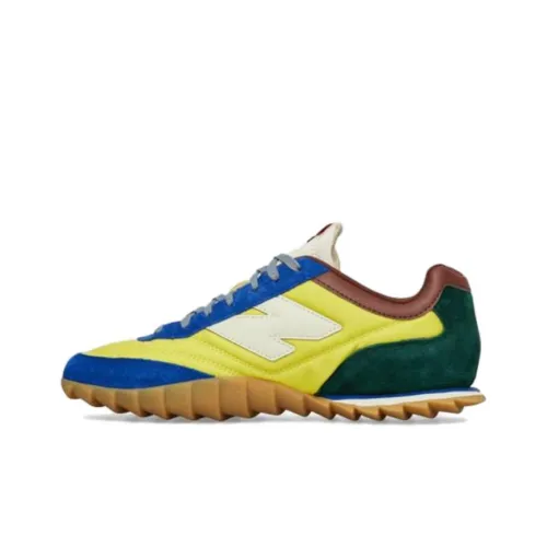 JUNYA WATANABE совместный бренд Man x New Balance совместный бренд RC30 Устойчивый к истиранию Дышащий Низкий Топ Беговые кроссовки Мужской Желтый Синий