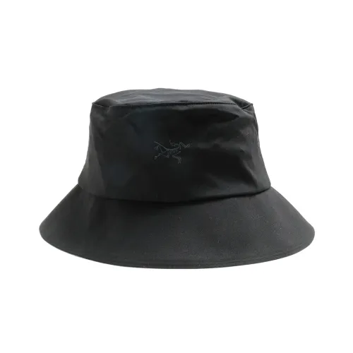 Arcteryx Полиэстер Шляпа ведра Черный Унисекс