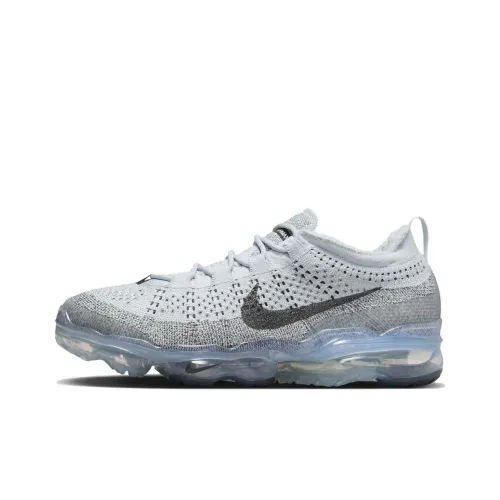 Nike VaporMax 2023 Low Топ Повседневный Городской Коммутер Беговые кроссовки Мужской Серый Черный