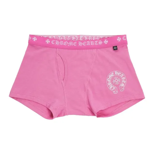 Chrome Hearts Розовые Мужские Брюки со Стрелкой