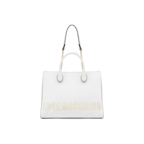 LOVE MOSCHINO Полиуретан Сумка через плечо Сумка Женская Белая