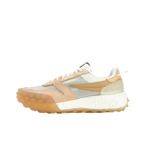 FILA Gara Low Топ Повседневные Беговые Кроссовки Женские Серый Желтый