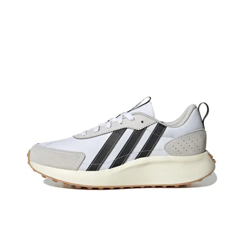 Adidas Neo Futro Lite Shock Absorbers Противоскользящий Устойчивый к истиранию Низкий Топ Casual Унисекс Белый