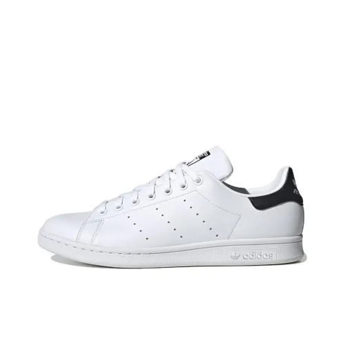 Adidas Originals StanSmith Slip Resistant Abrasion Resistant Легкий Низкий Топ Скейтборд Кроссовки Унисекс Белый Черный