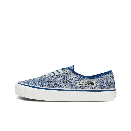 VANS Authentic 44 D Low Топ Скейтборд Кроссовки Унисекс Синий Белый