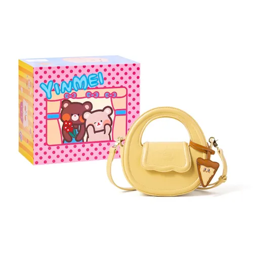 Sound For Life ПУ (полиуретан) Сыры Цвет печенья Сумка Чехол для телефона Сумка через плечо Сумка Маленький Женские Желтый