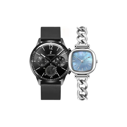 LANZOOM Кварцевый механизм Унисекс Часы 24мм*25мм*6мм Синий