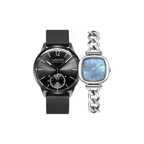 LANZOOM Кварцевый механизм Унисекс Часы 24мм*25мм*6мм Синий