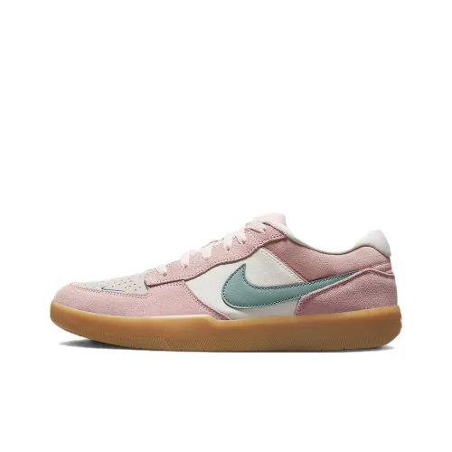 Nike SB Force 58 'Розовый Bloom' Низкие Кроссовки для Скейтбординга Унисекс Розовые Белые