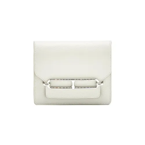 HERMES Roulis Evercolor Телячья кожа Свиной нос Кошелек Сумка Женские 80Gris Perle Жемчужно-серый