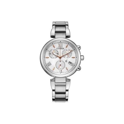 CITIZEN C Collection Светильник Кварцевый механизм Нержавеющая сталь Ремешок Часы Женские Золотистый циферблат