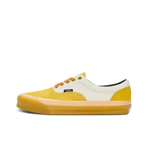 VANS Vault OG Era LX Low Топ Скейтборд Кроссовки Унисекс Желтый Белый