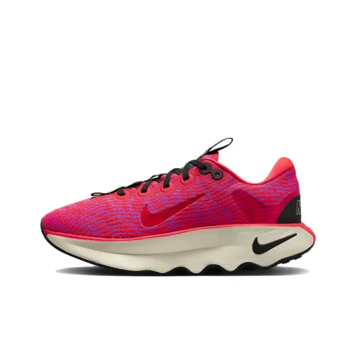 Nike Motiva Shock Absorbers Slip-Resistant Low Top Casual Running Shoes Women's Red White Найк Мотива Шок Абсорберз Антискользящий Низкий Топ Повседневные Беговые Кроссовки Женские Красный Белый