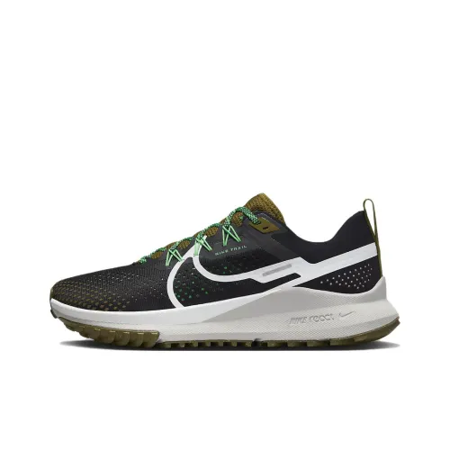 Nike Pegasus Trail 4 Амортизаторы Slip-resistant Низкий Топ Мужской Черный Зеленый 