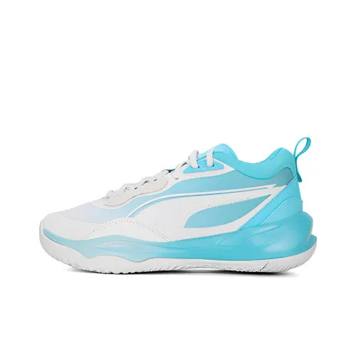 PUMA Низкий Топ Casual Унисекс Белый Синий