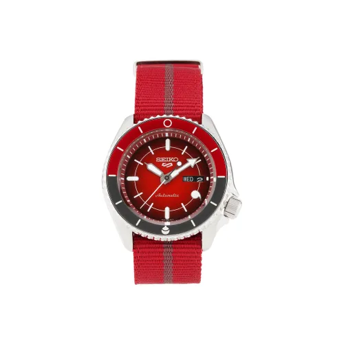 SEIKO Механический механизм Мужские часы 42,5мм*13,4мм Красный