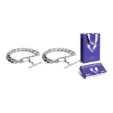 1 пара браслетов (19,5 см / 17,5 см)