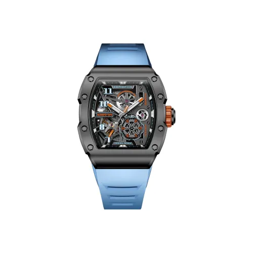 CERIEPON Механические Мужские Часы 42 мм Черные