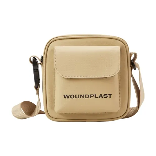 WPT ПУ (полиуретан) Нейлоновая ткань Сумка через плечо Маленькая Унисекс Черный Хаки Белый