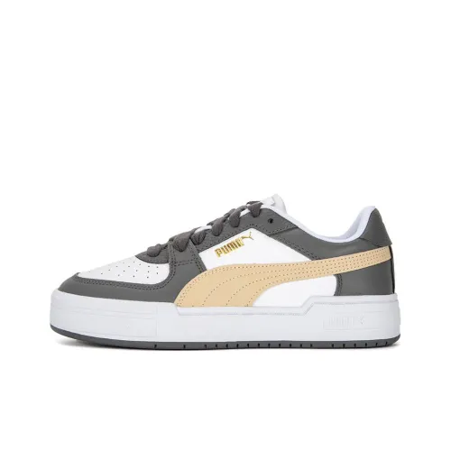 PUMA Ca Pro Low Топ Скейтборд Кроссовки Унисекс Серый Белый