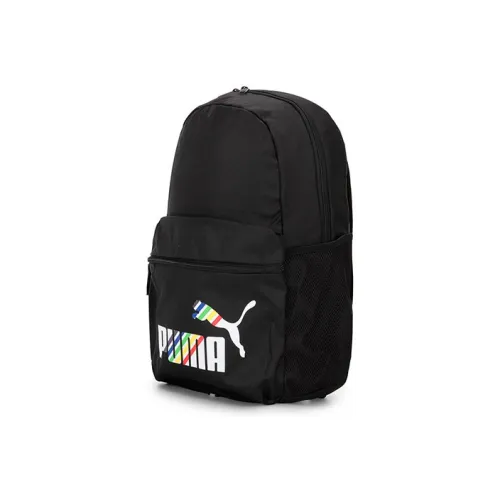 PUMA Ткань Ноутбук Сумка Рюкзак Стандартный Унисекс Черный