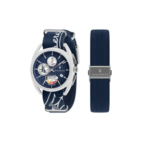 Maserati Кварцевый механизм Мужские часы 41mm*41mm*12mm Синий