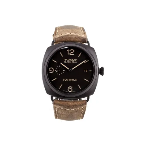 PANERAI Автоматический Механический Механизм Мужские Часы RADIOMIR Коллекция 45 мм Черные