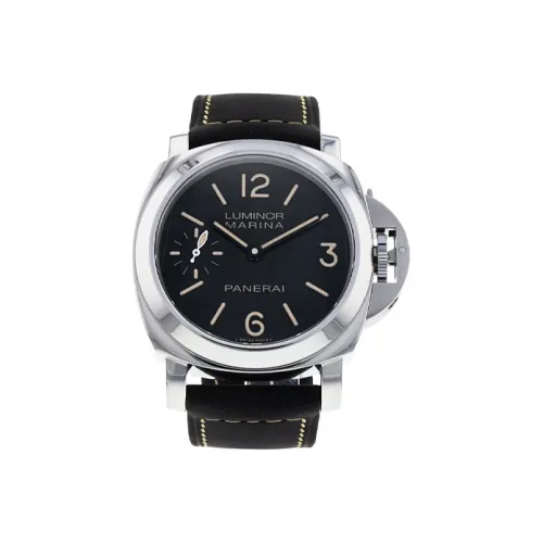 PANERAI Ручной механизм Мужские часы LUMINOR LUMINO Collection 44 мм Черные