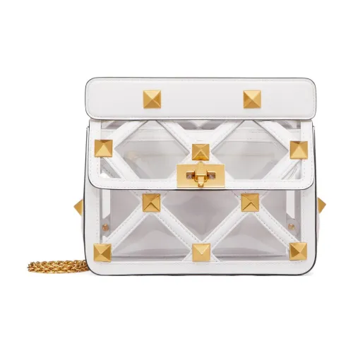 Valentino Кожа Сумка через плечо Сумка на плечо Женская Белая