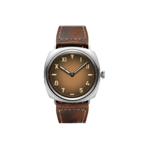 PANERAI Механизм с ручным заводом Мужские часы 47 мм Кофе