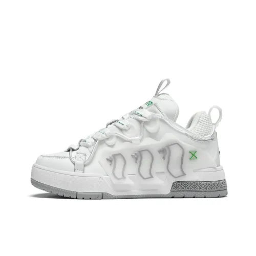 SK.TRIP MID Топ Стильный Скейтбординг Унисекс Винтажный Белый